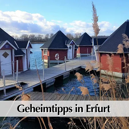 80M2 3R Wohnung Mit Privatem Parkplatz, Kingsize Betten, Smart-Tv, Etc Erfurt Exterior photo