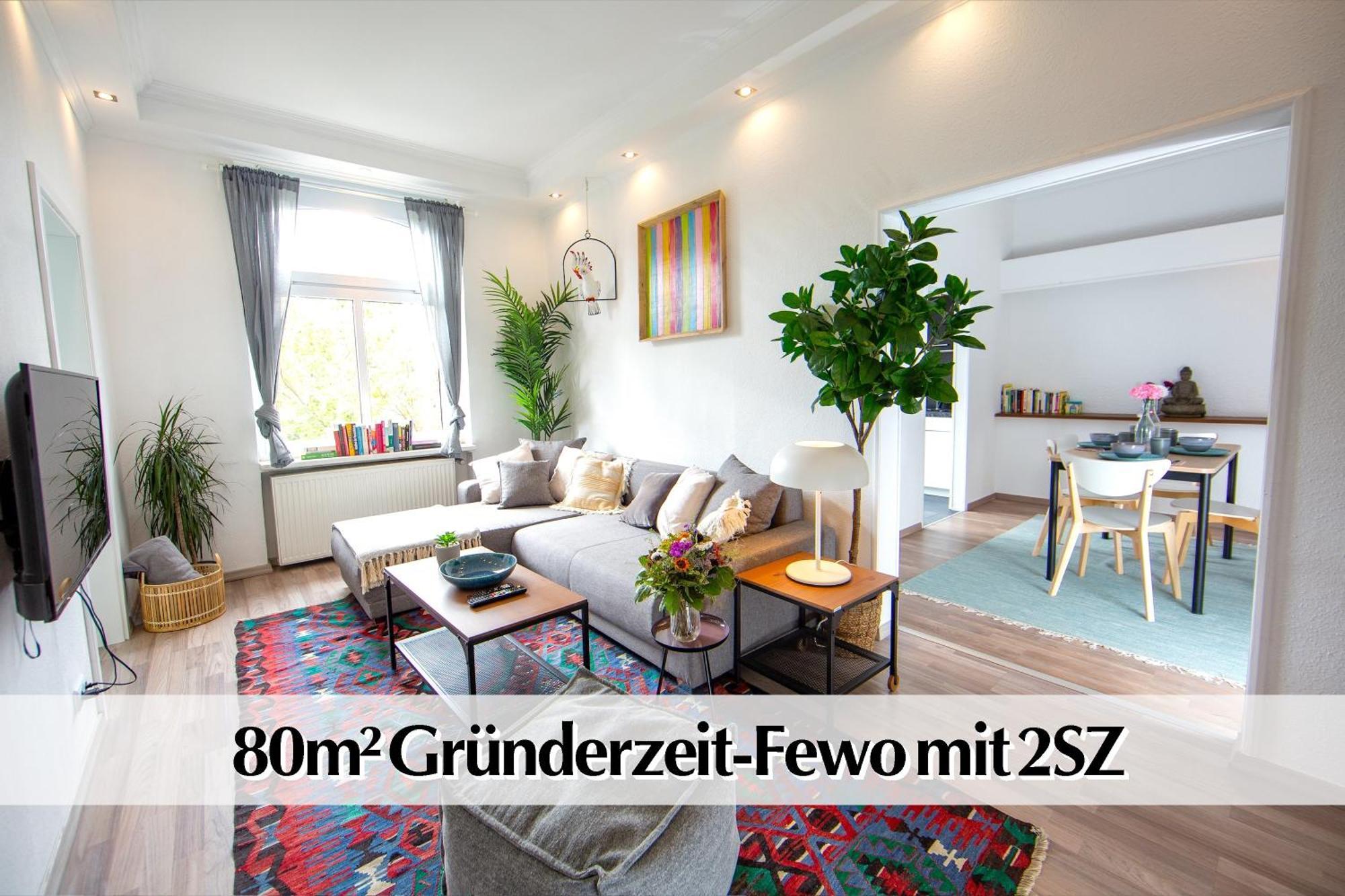 80m2 3r Mit Privatem Parkplatz, Kingsize Betten, Smart-tv, Etc Erfurt
